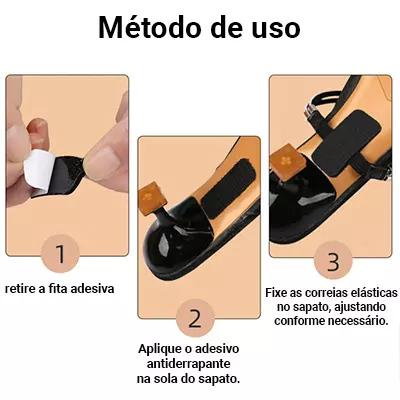 Correias Elásticas Premium para Salto Alto Andar Seguro (4)