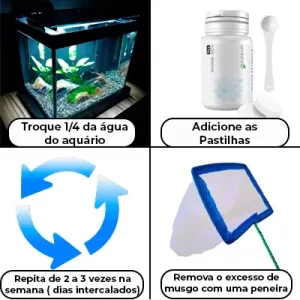 Removedor de Musgo para Aquário – FishLife 1